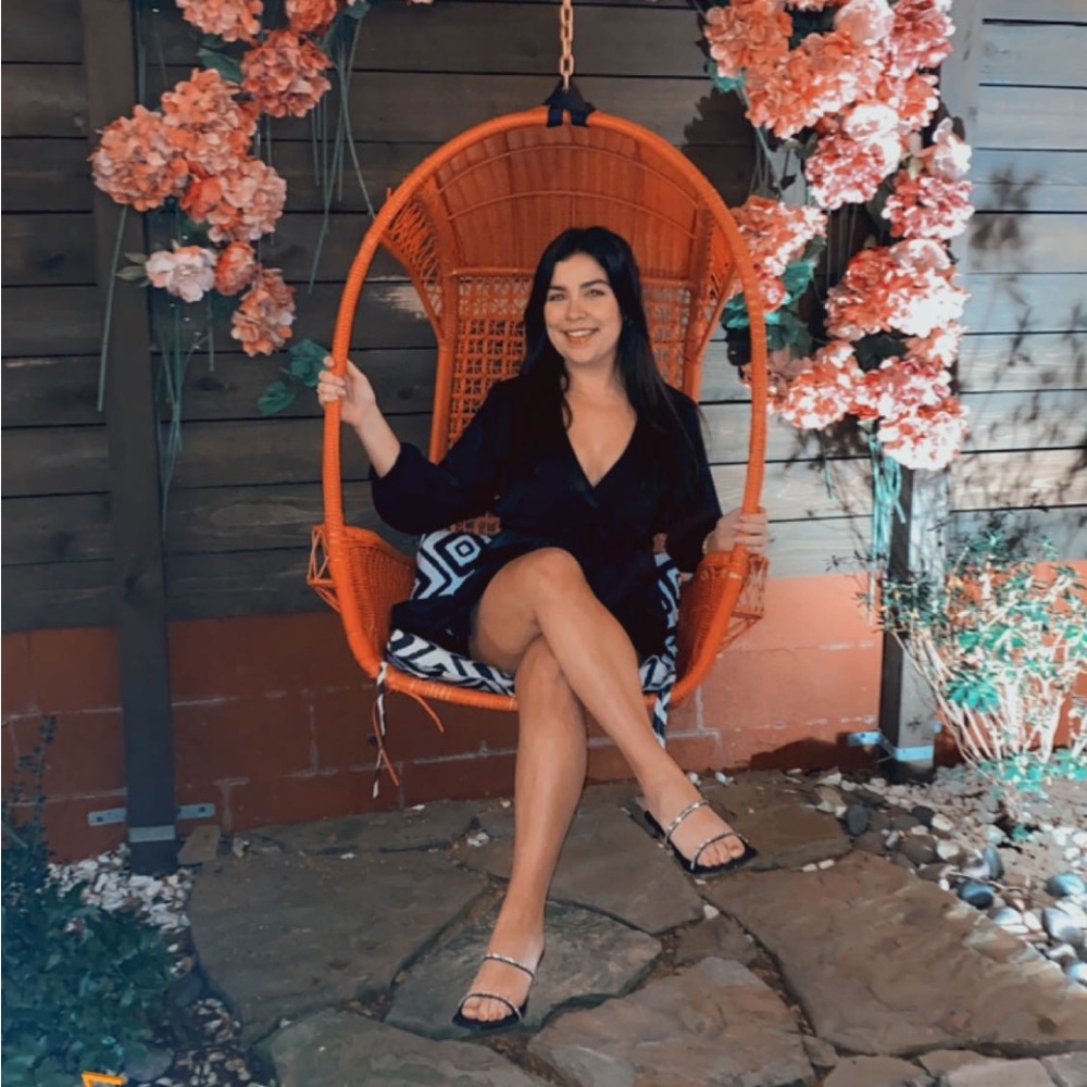 Zara Black Satin Romper | M